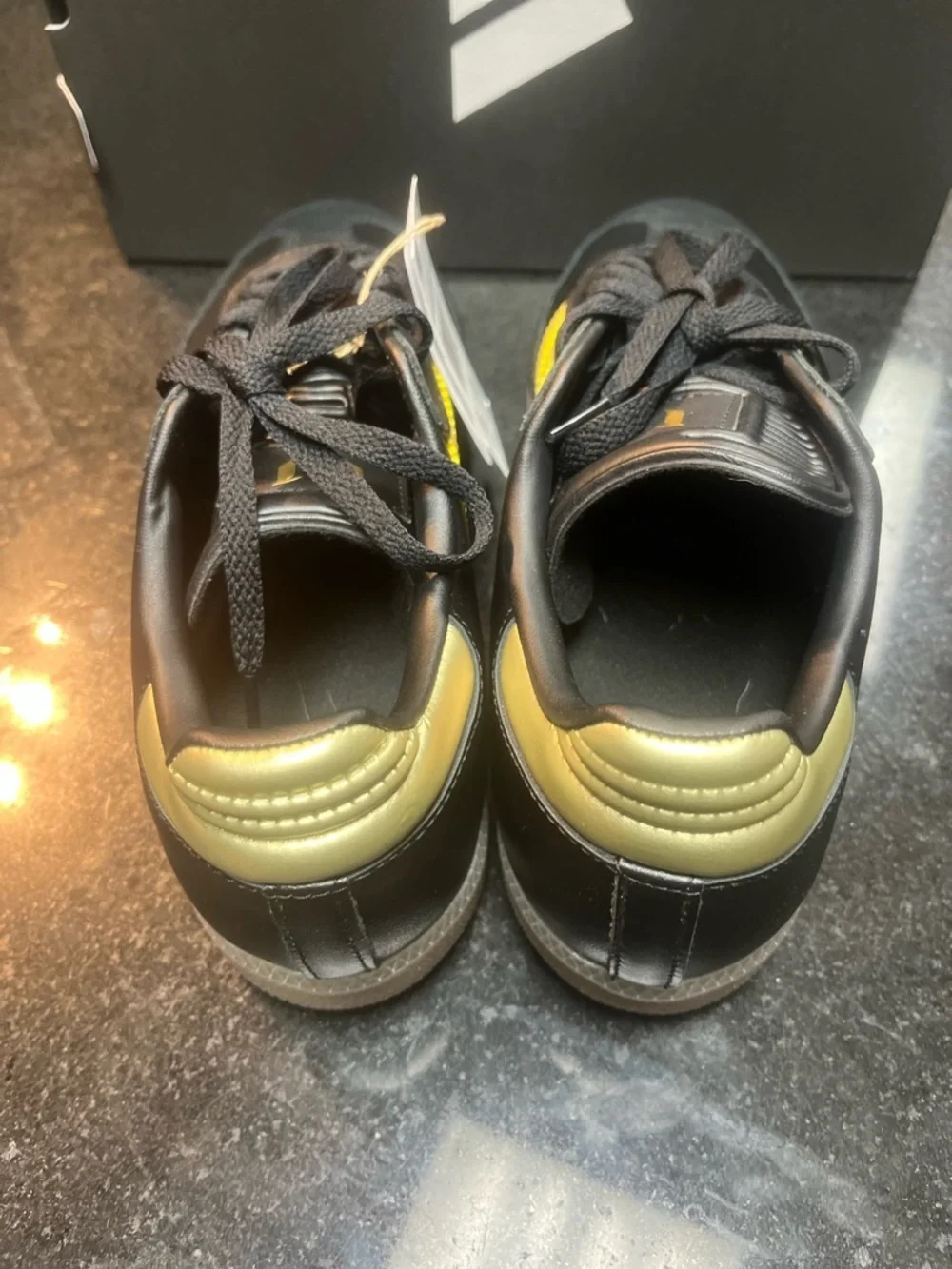 Limited Sz various adidas SAMBA OG SHOES blk gold